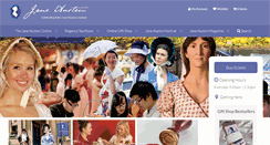 Desktop Screenshot of janeausten.co.uk