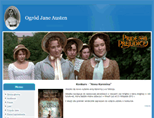 Tablet Screenshot of janeausten.pl