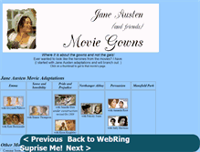 Tablet Screenshot of janeausten.info